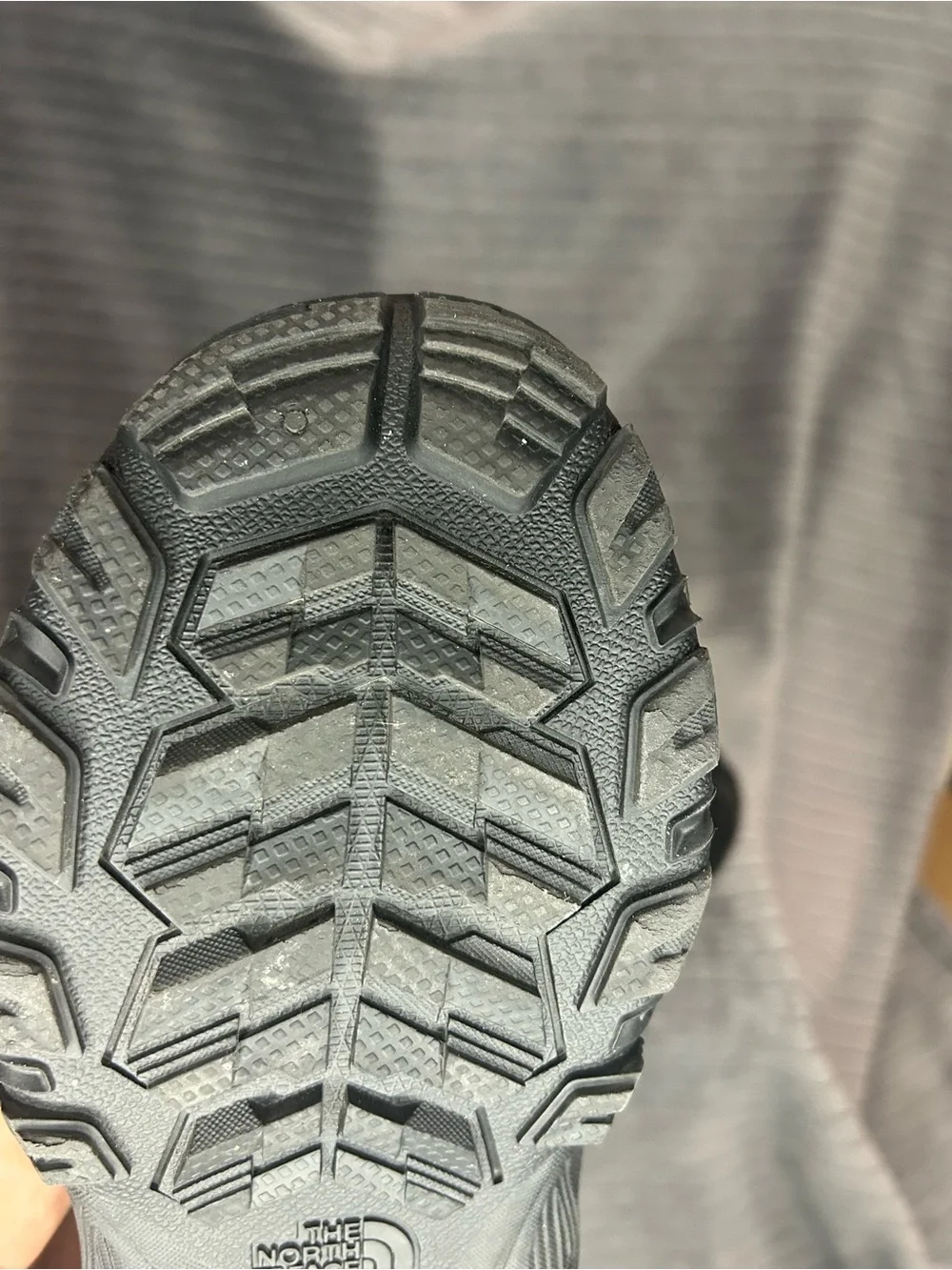 The North Face cold alpenglow blue